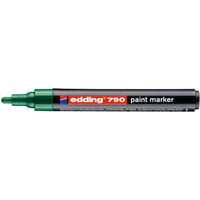 Marker lakierowy okr�g�a ko�c�wka 2-3 mm zielony Edding 790/004/ZI