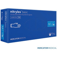 Rkawice nitrylowe L (100) granatowe NITRYLEX MERCATOR MEDIAL 8%VAT