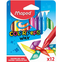 Kredki COLORPEPS wiecowe 12 kolorw 861011 MAPED