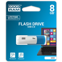 Pami USB GOODRAM 8GB UCO2 miks kolorw USB 2.0 UCO2-0080MXR11