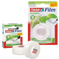 Tama biurowa TESAfilm INVISIBLE 19x33m+Dyspenser Easy Cut 57414-00005