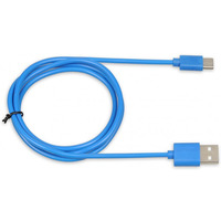 Kabel do transferu danych i zasilania USB 2w1 TYP C niebieski 1m (2A) Ibox IKUMTCB