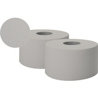 Papier toaletowy JUMBO-ROLL szary ESTETIC 1-warstwowy 120m PJS1120