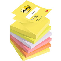 Bloczki 3M POST-IT Z-Notes 76x76mm neonowe 6x100k R330-NR FT510089939