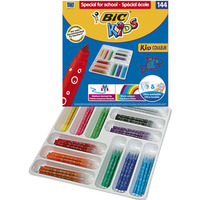 Flamastry BIC Kids Kid Couleur Zestaw 144szt, 887837