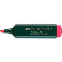 Zakrelacz TEXTLINER 48 czerwony FABER-CASTELL 154821 FC