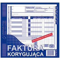 106-2N/E Faktura korygujca 2/3 A4 MICHALCZYK I PROKOP