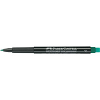 Foliopis z gumk OHP MULTIMARK F 0.6 zielony FABER-CASTELL 151363