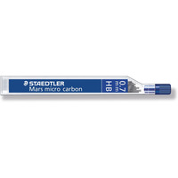 Grafity Mars micro carbon, 0.7 mm, na papier, tw. HB, Staedtler S 250 07-HB