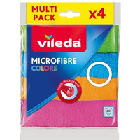 VILEDA Colors ciereczki z mikrofibry 4 sztuki (17466)