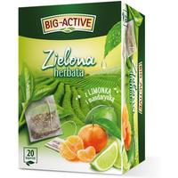 Herbata BIG-ACTIVE MANDARYNKA-LIMONKA zielona 20 kopert/30g