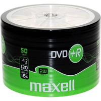 Pyta MAXELL DVD+R 4.7GB 16x (50szt) SP shrink, bulk 275736