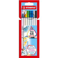 Flamaster Pen 68 BRUSH etui 8 szt. 568/08-21 STABILO