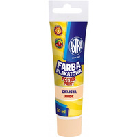 Farba plakatowa Astra tuba 30 ml - cielista, 301120001