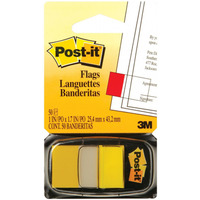 Zakadki indeksujce POST-IT 25x43mm te 680-5 50sztuk 3M-UU008015081