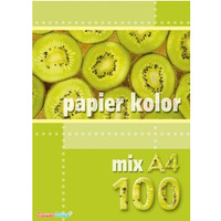 Papier xero A4 mix kolorw (100 arkuszy) KRESKA 229