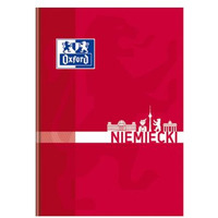 Brulion niemiecki A5 80k 90g kratka z marginesem 400150855 OXFORD