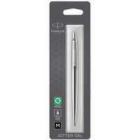 Długopis żelowy (czarny) JOTTER STAINLESS STEEL CT 2020671, blister