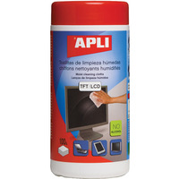 Chusteczki do czyszczenia ekranów APLI (11823) 100szt