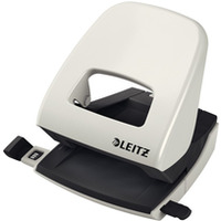 Dziurkacz duy metalowy Leitz, szary, 10 lat gwarancji, 30 kartek 50080085