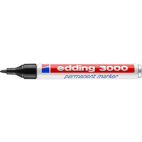 Marker EDDING E-3000 czarny, 1.5-3mm, okr.koc. (X)