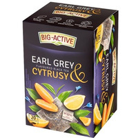 Herbata BIG-ACTIVE EARL GREY CYTRUSY 20 kopert/40g czarna