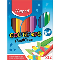Kredki plastikowe Colorpeps 12 kolorw 862011 MAPED