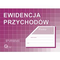 Ewidencja przychodw A5 R01-H  MICHALCZYK I PROKOP album/offset  (od 1 stycze 2022)