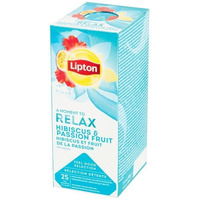 Herbata LIPTON CLASSIC HIBISKUS MARAKUJA 25kopert