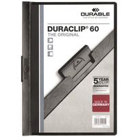 Skoroszyt DURABLE DURACLIP Original 60 czarny 2209-01