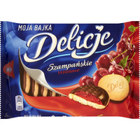 Ciastka DELICJE Szampaskie winia 294g