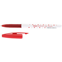 Dugopis w gwiazdki SUPERFINE z supercienk kocwk, 0, 5mm czerwony TO-059 Toma
