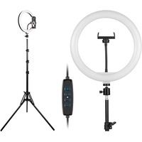 Lampa pierścieniowa TRACER RING 30cm ze statywem 210cm TRAOSW46745