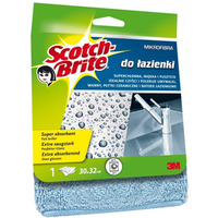 Ścierka z mikrofibry SCOTCH BRITE do łazienki, jasnoniebieska
