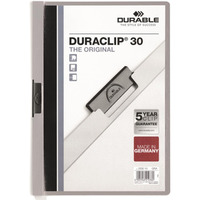 Skoroszyt DURABLE DURACLIP Original 30 szary 2200-10