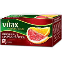 Herbata VITAX INSPIRATIONS GREJPFUT&POMARACZA 20t*2g zawieszka