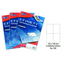 Etykiety samoprzylepne No. 030 105x148 mm GRAND 150-1057