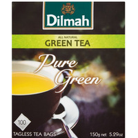 Herbata DILMAH PURE GREEN TEA zielona 100 torebek x1, 5g