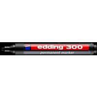 Foliopis 300-1 czarny EDDING końcówka okrągła