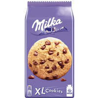 Ciastka MILKA COOKIES XL CHOCO 184g