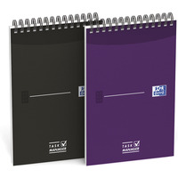 Blok notatnikowy OXFORD TASK MANAGER A5, 70kartek, spirala u gry, 400055727 (X)