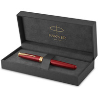 Piro wieczne (F, stalwka ze stali) SONNET RED LACQUER GT PARKER 1931473, giftbox (X)