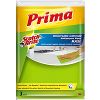 Ściereczki uniwersalne PRIMA Maxi Jak bawełna, 3szt., żółte