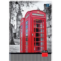 Brulion A4 96k linia twarda oprawa INTERDRUK