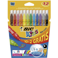 Flamastry BIC Kids Kid Couleur 10+2szt, 9202942