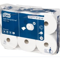 Papier toaletowy TORK SmartOne midi JUMBO biay makulatura z celuloz 207m (6) T8 472242 do doz.680000