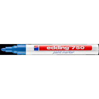 Marker lakierowy 2-4mm 750 niebieski i EDDING końcówka okrągła