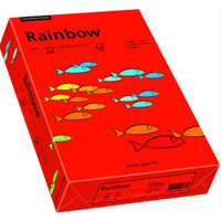Papier xero A4 160g ciemno czerwony R28 RAINBOW 88042483