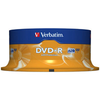 Pyta DVD-R VERBATIM CAKE(25) Matt Silver 4.7GB x16  43522