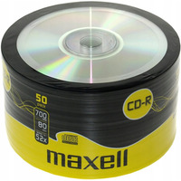 Pyta MAXELL CD-R 700MB 52x (50szt) SP shrink, bulk 624036.40